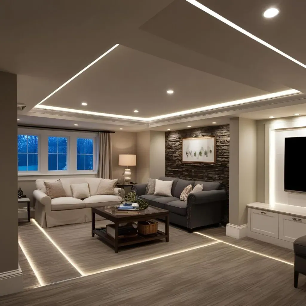 Basement Lighting Ideas