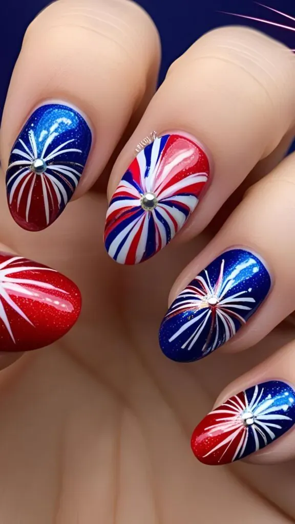 4th of July Nail Design Ideas