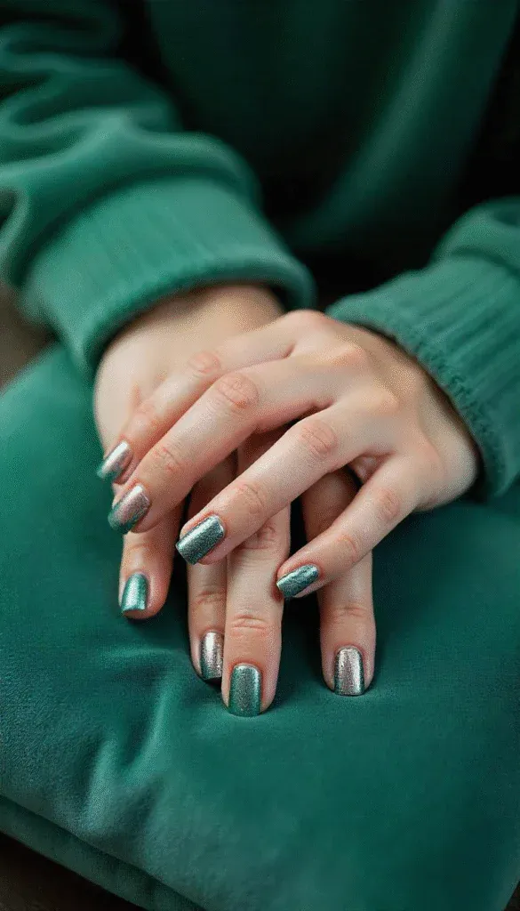 Green Nail Design Ideas