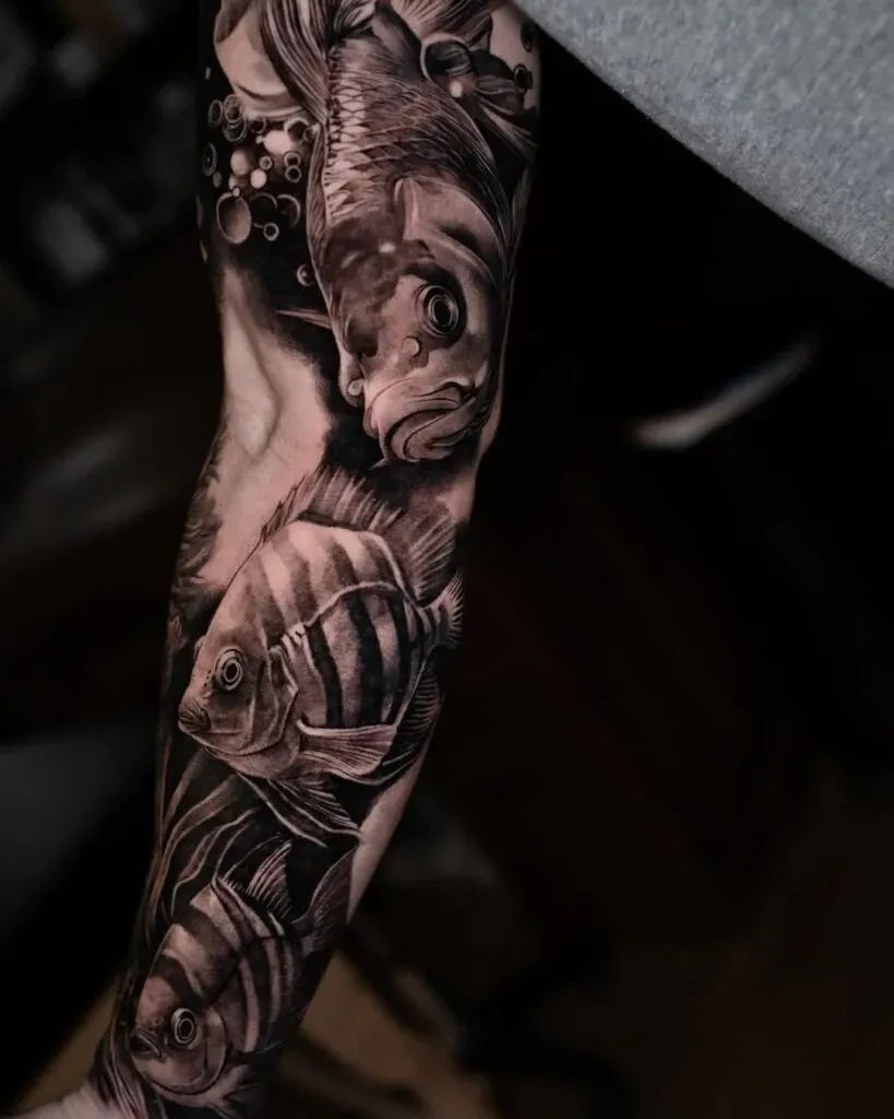 Koi Fish Tattoo Ideas