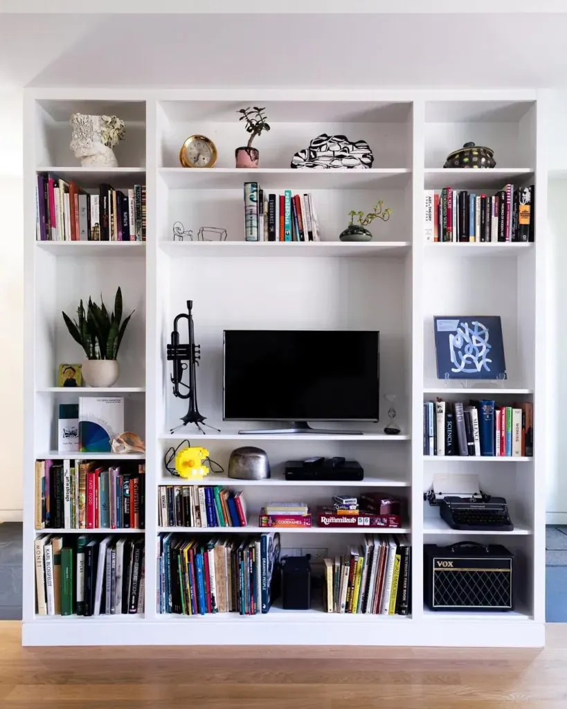 Living Room Bookshelf Ideas