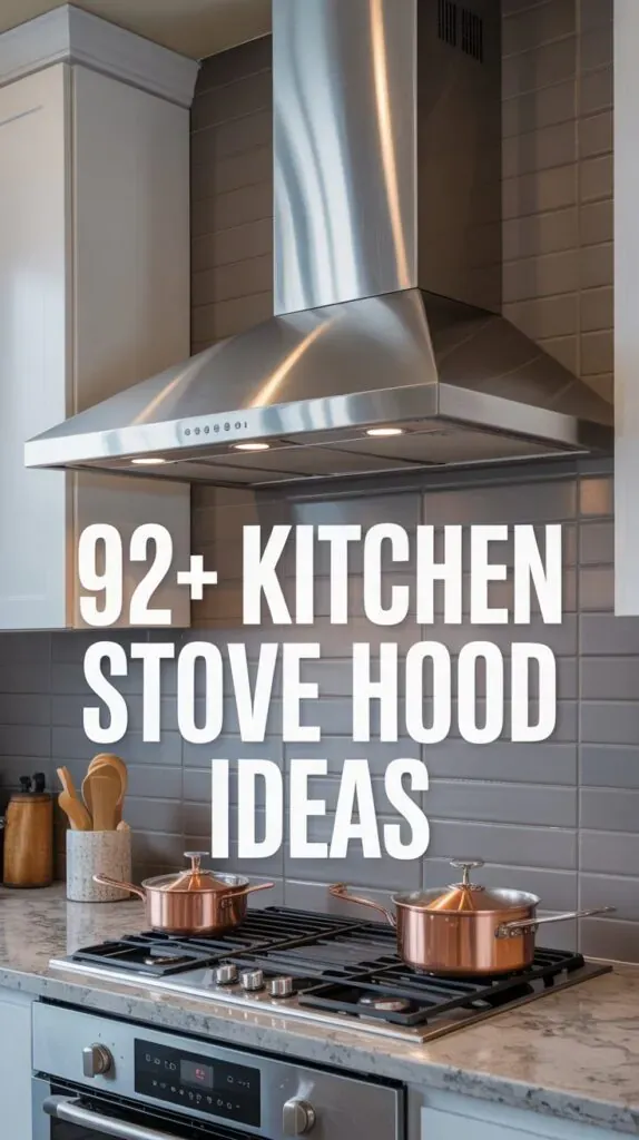 Kitchen Stove Hood Ideas