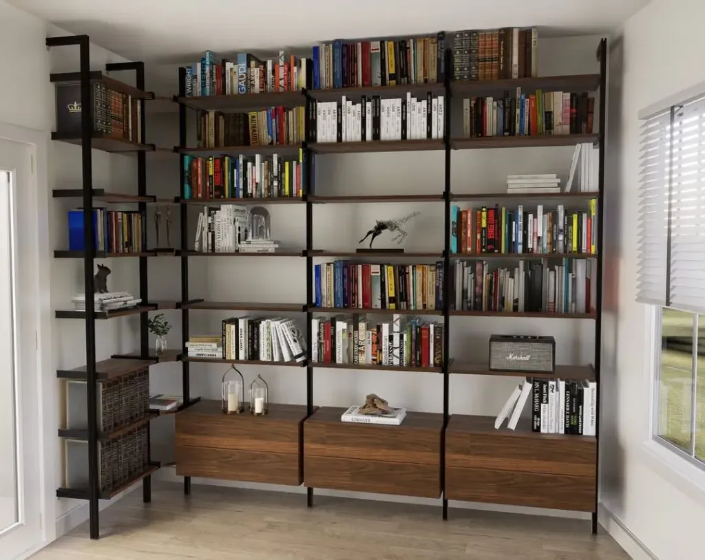 Wall Bookshelf Ideas