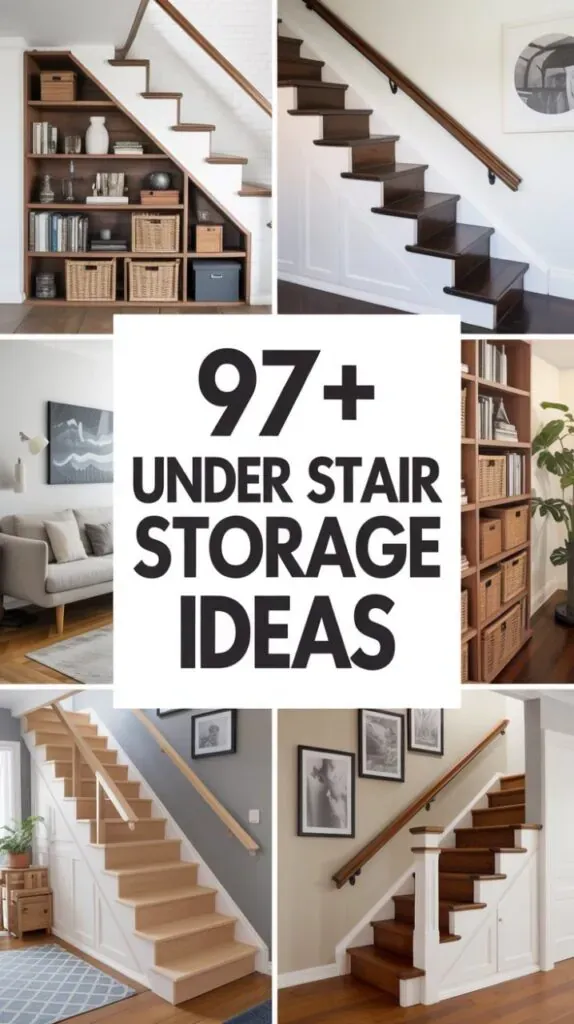 Under Stairs Storage Ideas