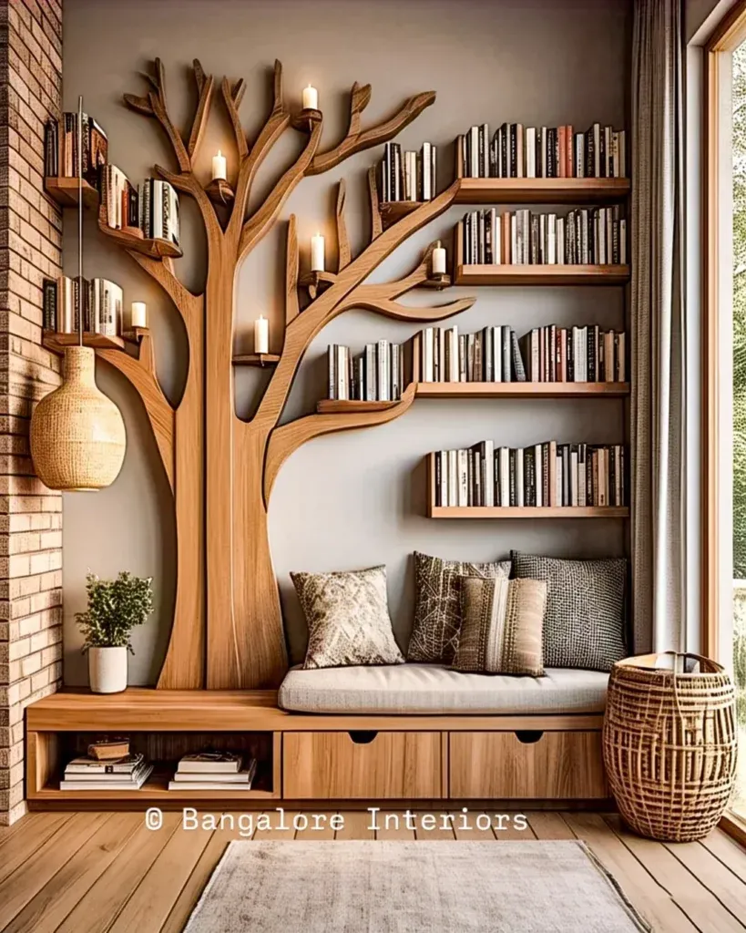 Tree Bookshelf Ideas