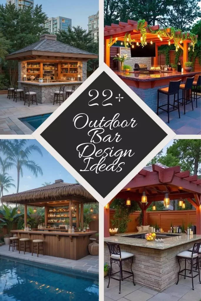 Outdoor Bar Design Ideas 
