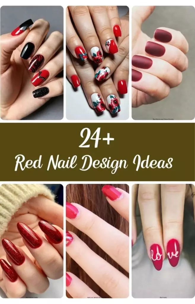 Red Nail Design Ideas