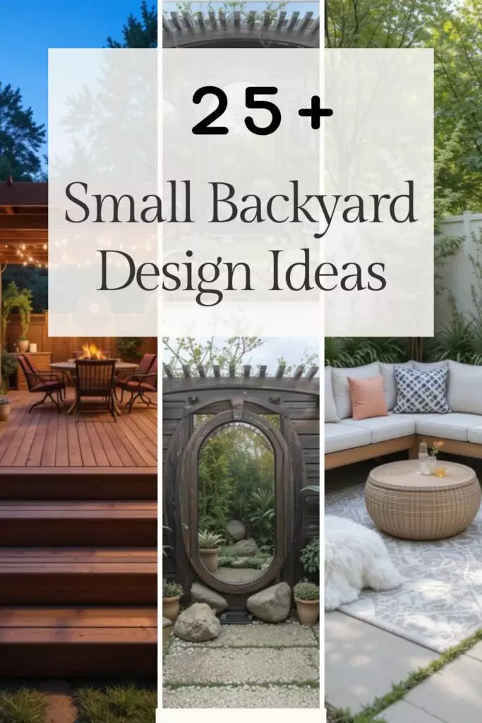 Small Backyard Design Ideas
