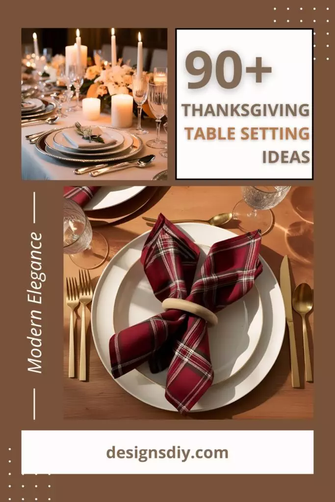 Thanksgiving Table Setting Ideas