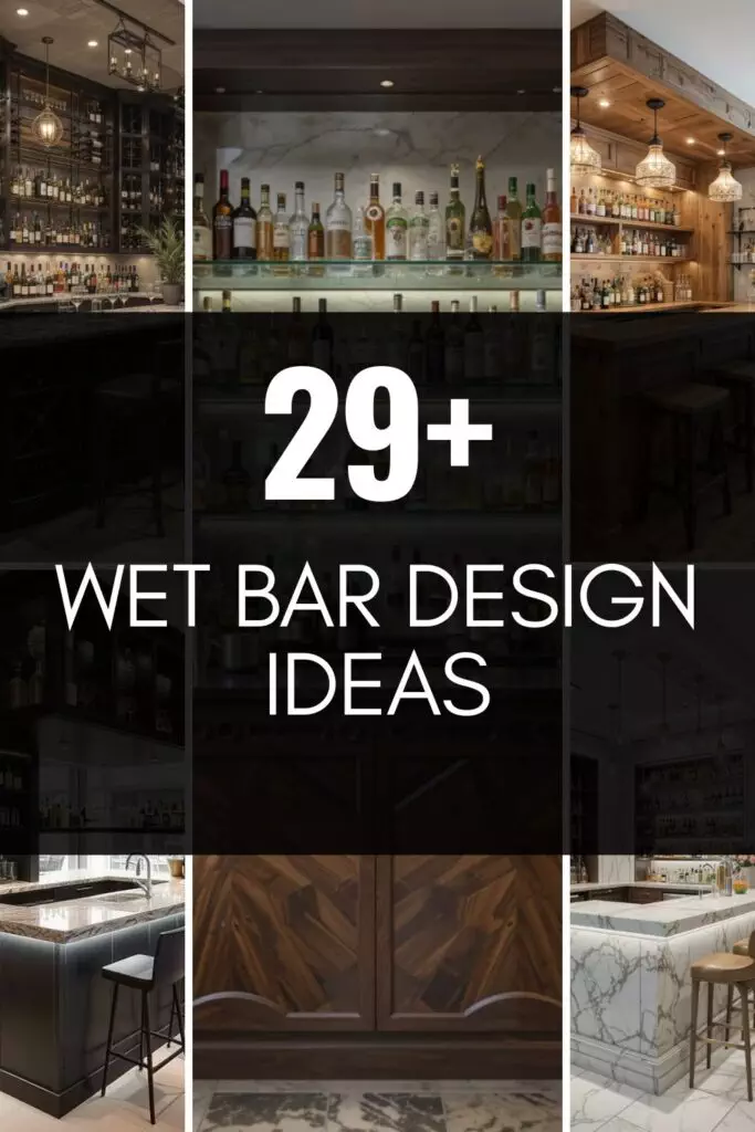 Wet Bar Design Ideas