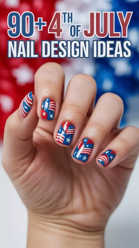 4th of July Nail Design Ideas 