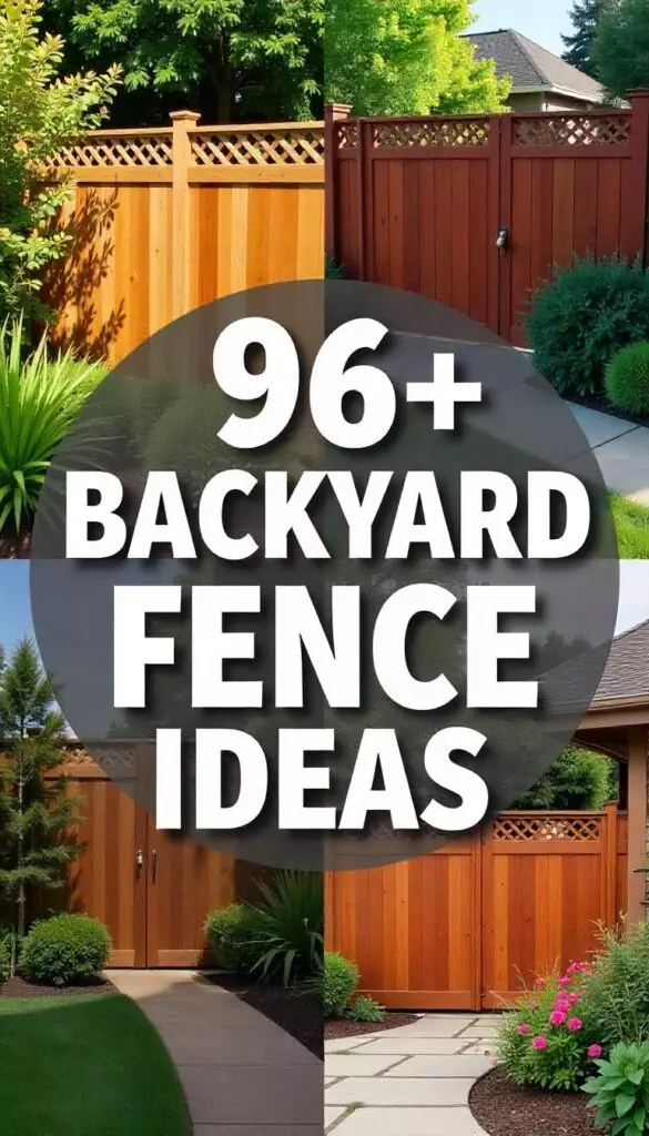 Backyard Fence Ideas