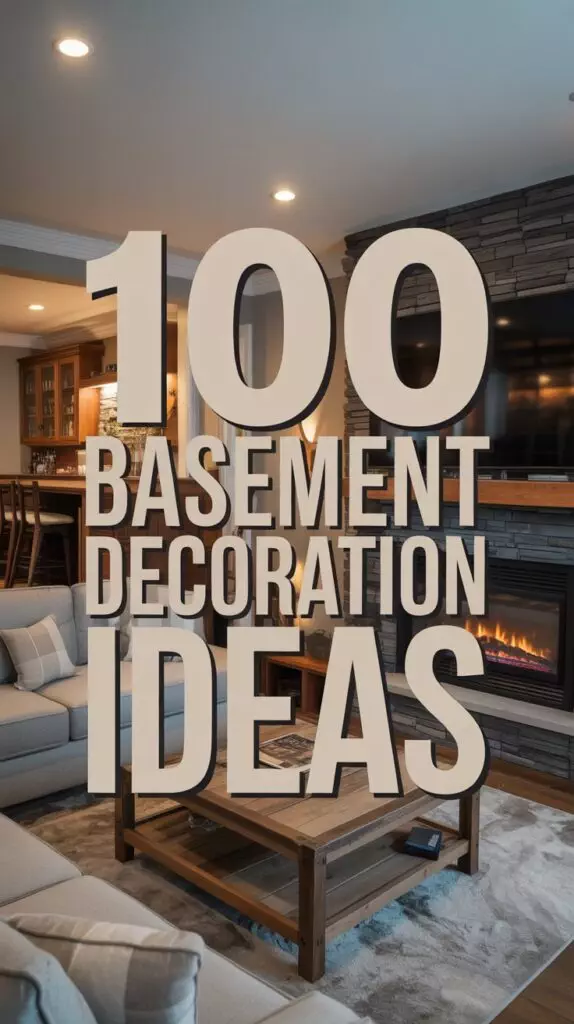 Basement Decoration Ideas