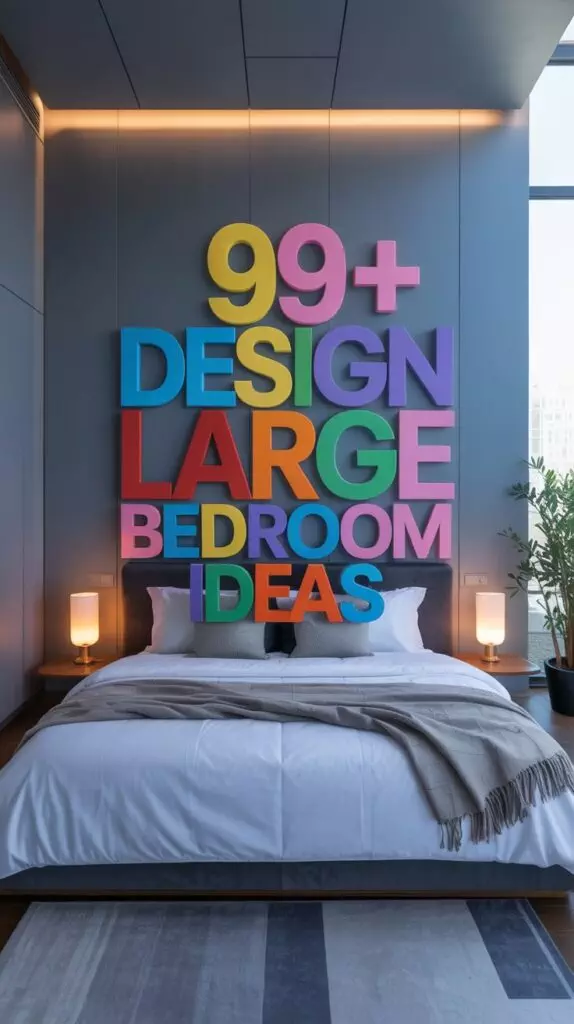 Design Large Bedroom Ideas