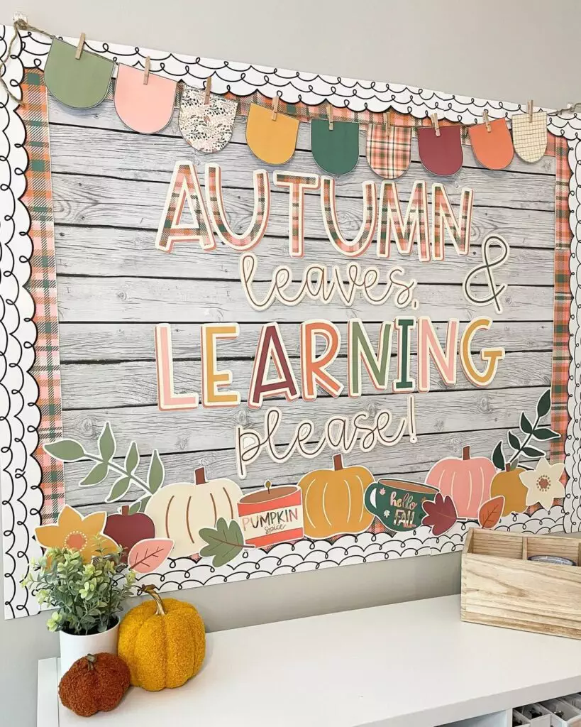 Fall Bulletin Board Ideas