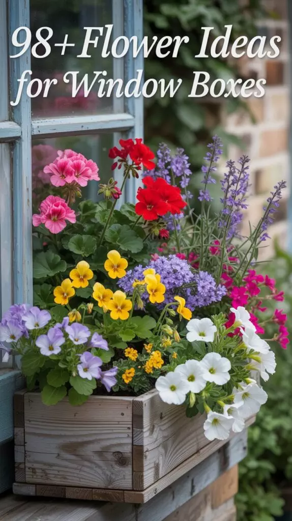 Flower Ideas for Window