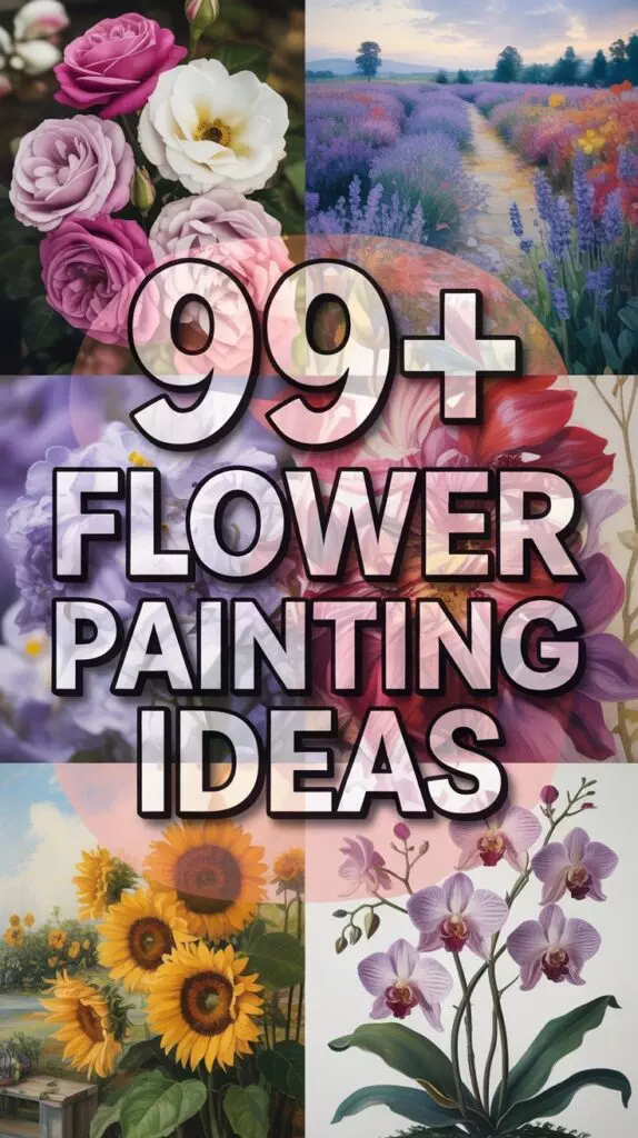 Flower Painting Ideas 