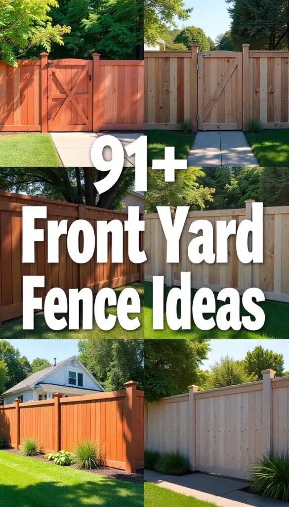 Front Yard Fence Ideas