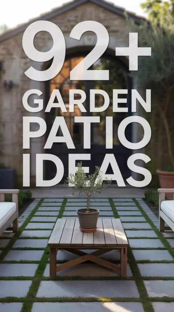 Garden Patio Ideas
