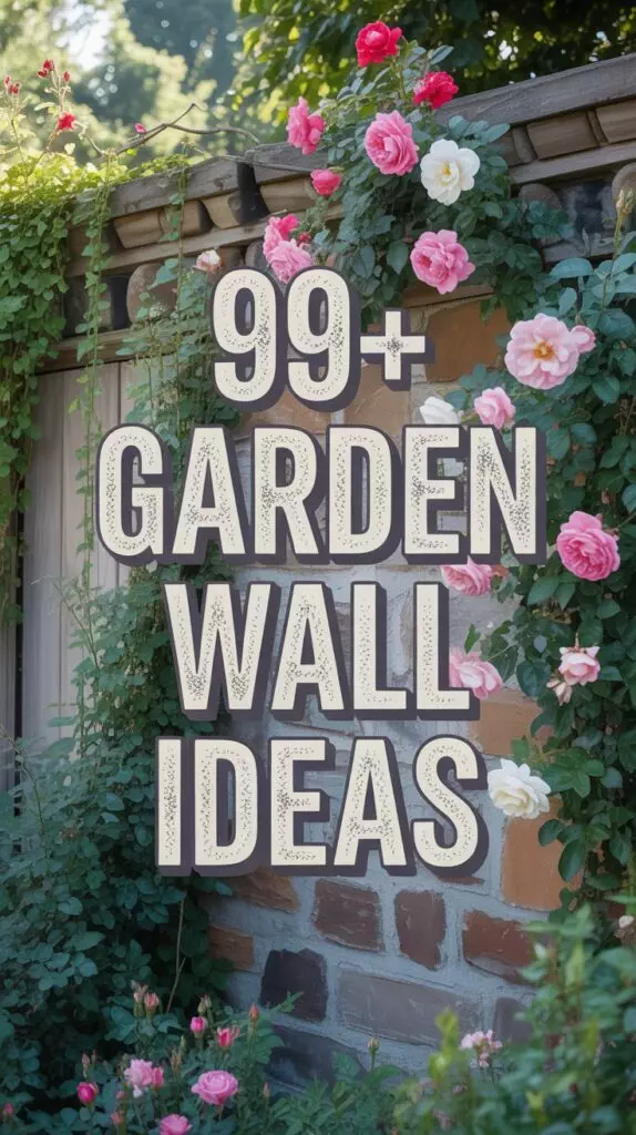 Garden Wall Ideas 
