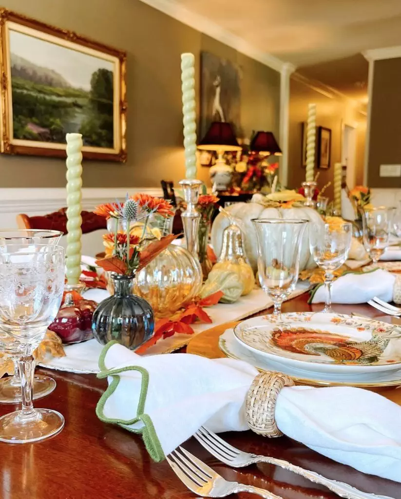 Thanksgiving Table Centerpiece Ideas