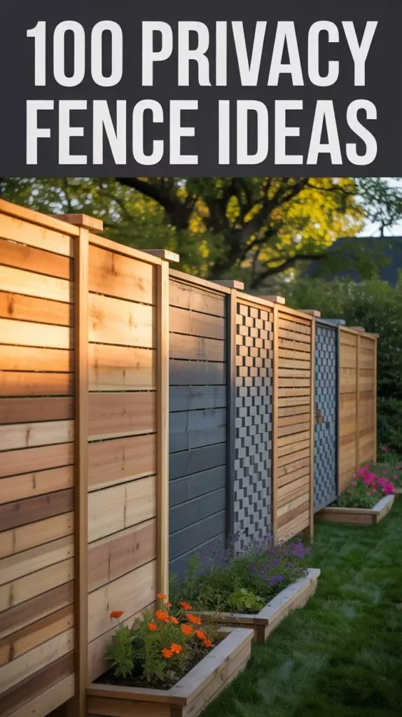 Privacy Fence Ideas 