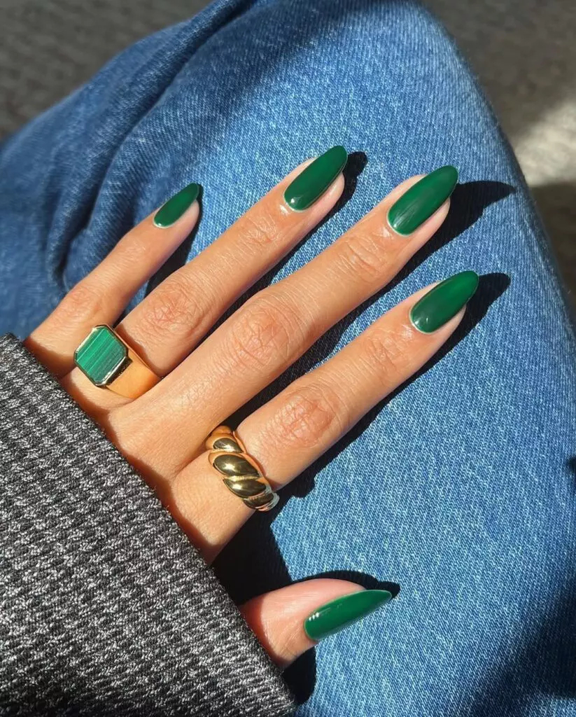 Green Nail Design Ideas