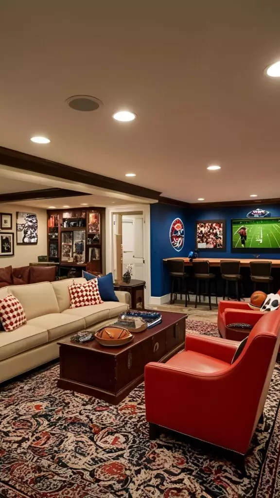 Basement Man Cave Ideas 