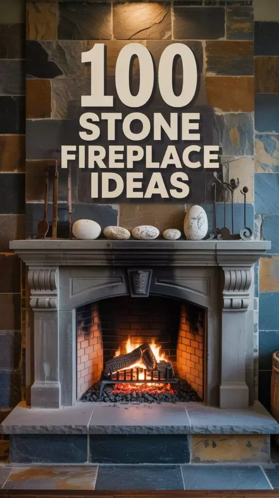 Stone Fireplace Ideas