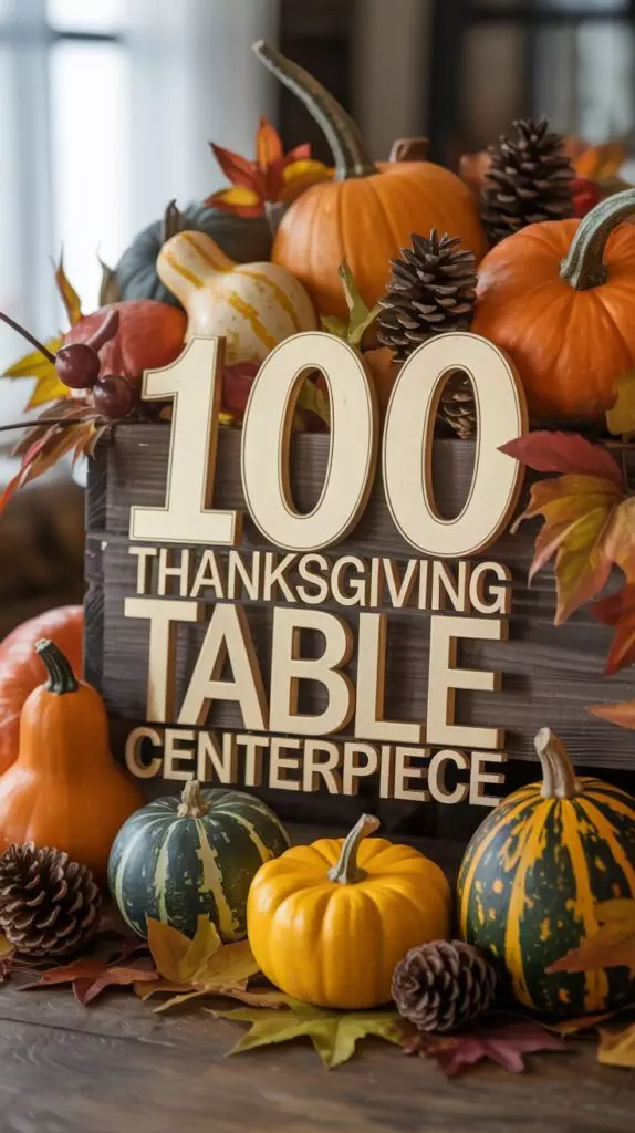 Thanksgiving Table Centerpiece Ideas