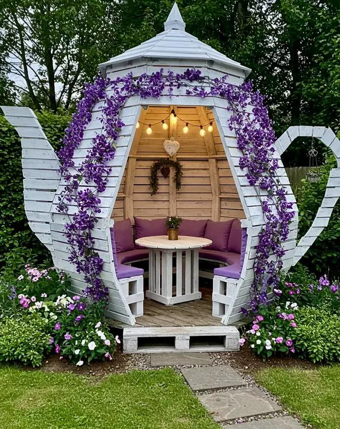 Flower Pot Gazebo Cover Ideas