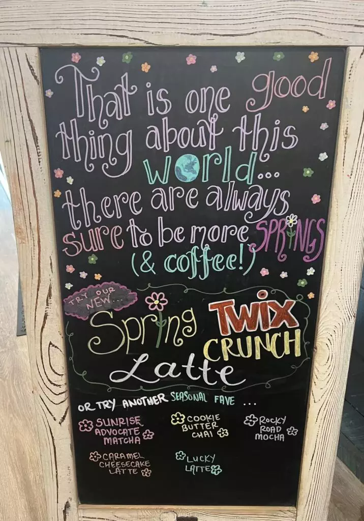 Spring Chalkboard Ideas