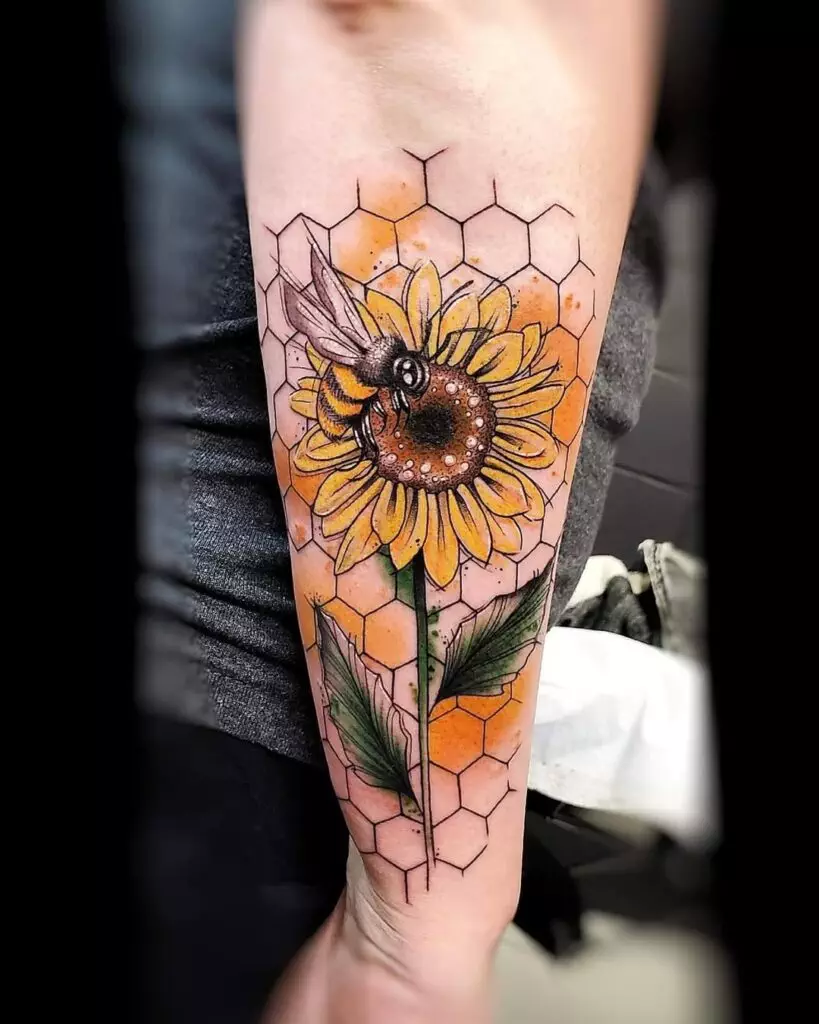 Sunflower Tattoo Ideas